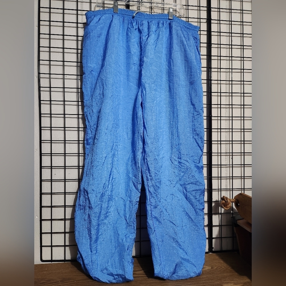 Vintage BLUE Track Pants  Size Large